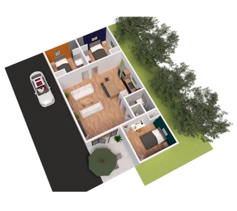 - Sublime Villa Felicidad - Proche Hypercentre - Parking - Terrasse - Wifi Viriat Esterno foto